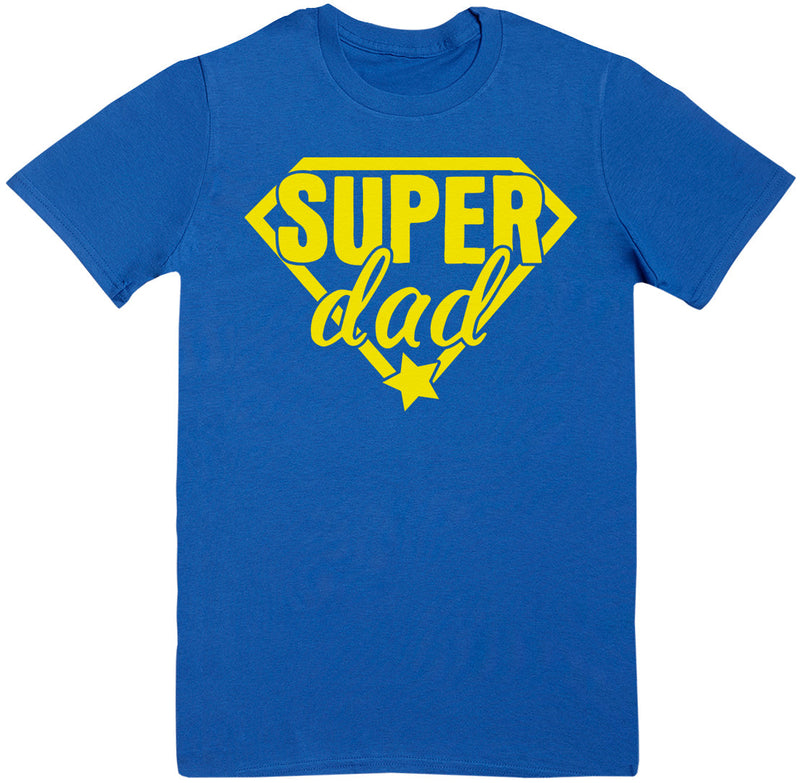 Super Dad Star - Mens T-Shirt - Dads T-Shirt