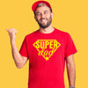 Super Dad Star - Mens T-Shirt - Dads T-Shirt