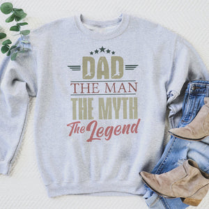 The Man The Myth The Legend - Mens Sweater - Dads Sweater