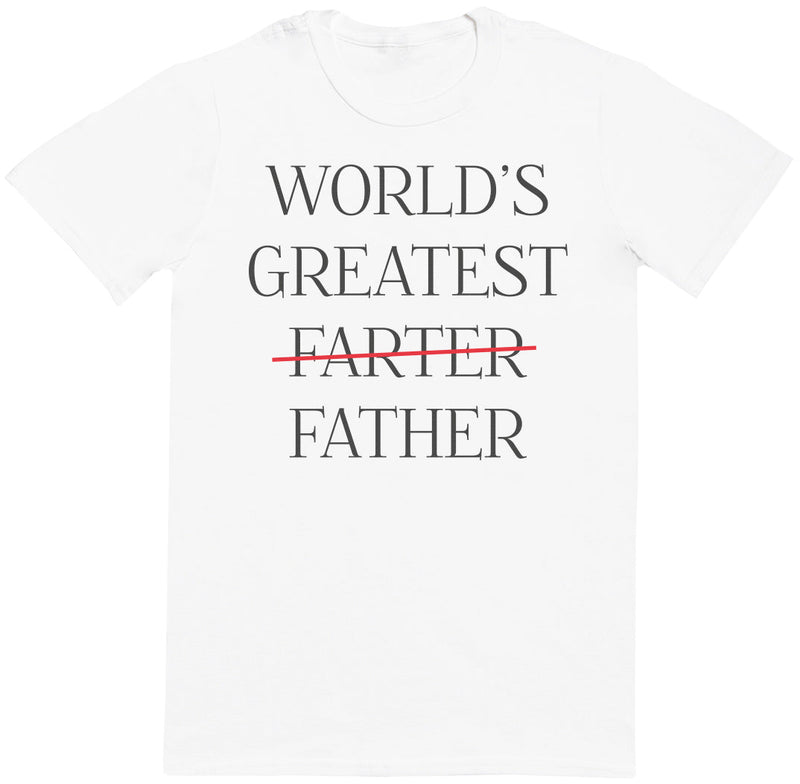 Worlds Greatest Farter - Mens T-Shirt - Dads T-Shirt