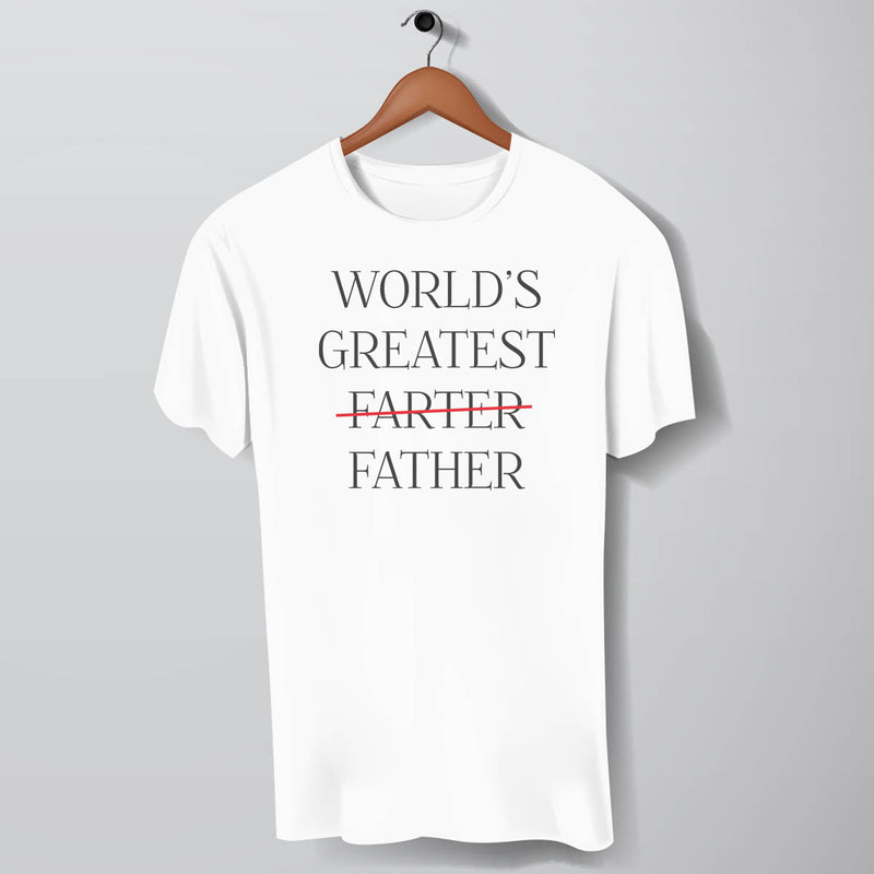 Worlds Greatest Farter - Mens T-Shirt - Dads T-Shirt