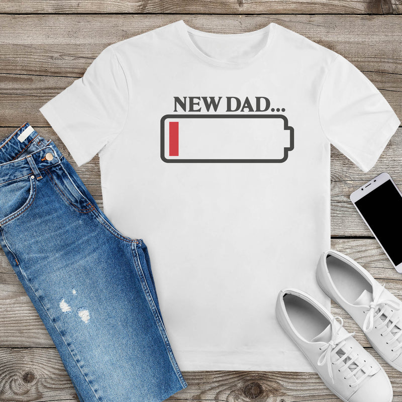 New Dad - Mens T-Shirt - Dads T-Shirt