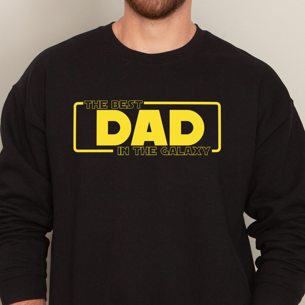 The Best Dad In The Galaxy - Mens Sweater - Dads Sweater