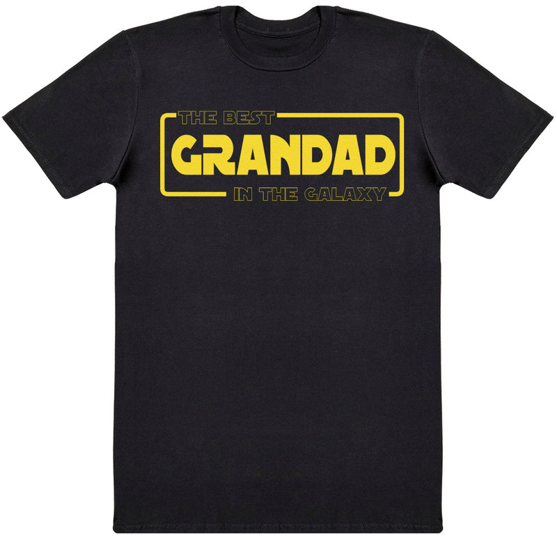 Best Grandad In The Galaxy - Mens T-Shirt - Grandad T-Shirt