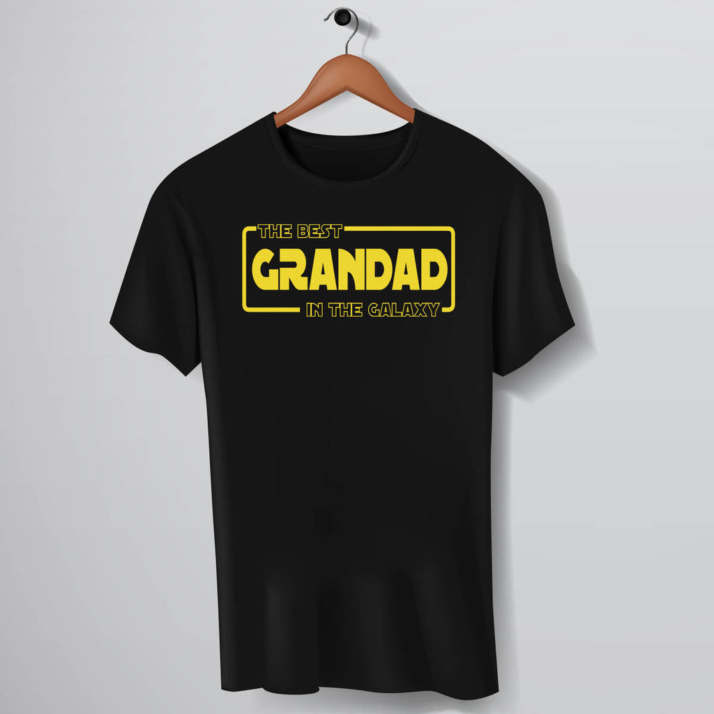 Best Grandad In The Galaxy - Mens T-Shirt - Grandad T-Shirt