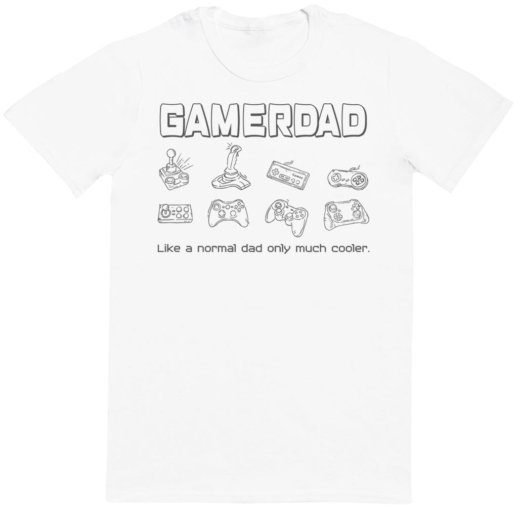 GamerDad - Dads T-Shirt (4609839136817)