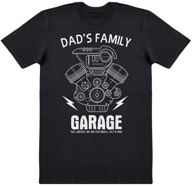 Dad's Family Garage - Mens T-Shirt - Dads T-Shirt