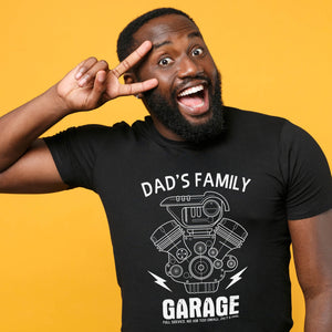 Dad's Family Garage - Mens T-Shirt - Dads T-Shirt