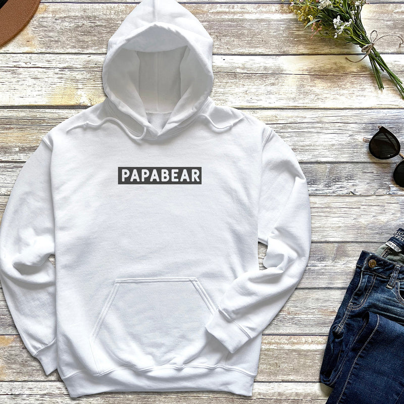 Papa Bear - Mens Hoodie - Dads Hoodie