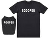Pooper & Scooper - Dog T-Shirt And Mens Set (4769803173937)