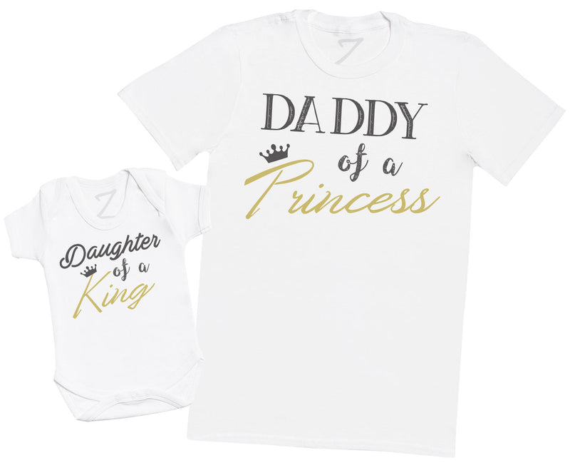 Daughter Of A King - Mens T Shirt & Baby Bodysuit - (Sold Separately)