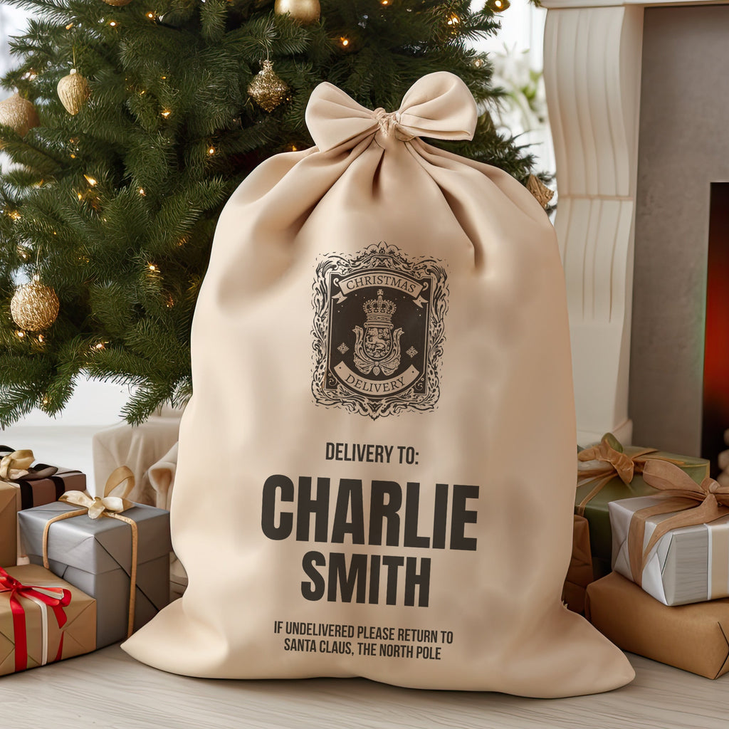 Personalised Christmas Delivery To... - Christmas Santa Sack