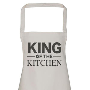 King Of The Kitchen - Men's Apron (4784723591217)