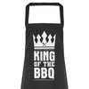 King Of The BBQ - Men's Apron (4784723296305)