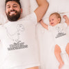 I Love My Daddysaurus - Matching Set - Baby Bodysuit & Dad T-Shirt - (Sold Separately)