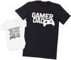 Proof Dad Pauses His Game - Mens T Shirt & Baby Bodysuit (1833650913329)
