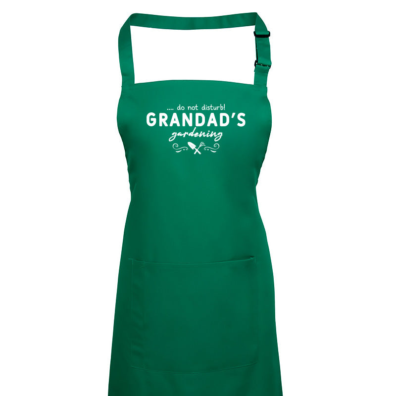 Do Not Disturb! Grandad's Gardening - Printed Apron