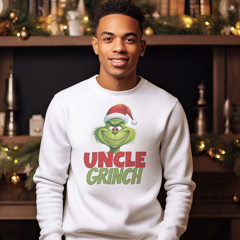 PERSONALISED Grinch - Christmas Jumper Sweatshirt - All Sizes