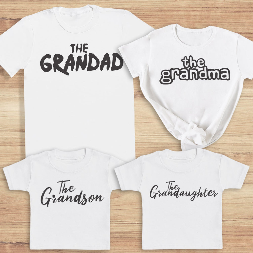 The Grandkids & Grandparents - Matching Grandparents Set - (Sold Separately)