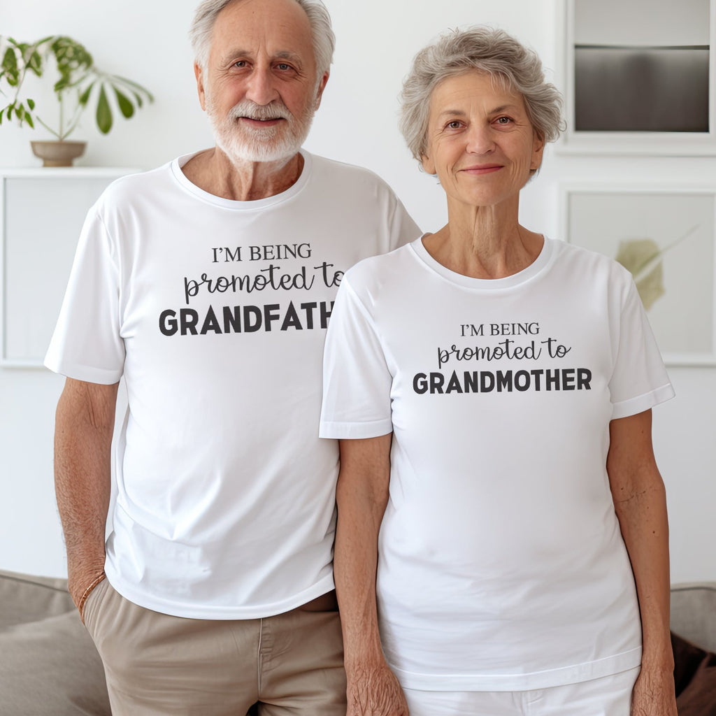I'm Being Promoted - Grandma & Grandad Clothing - (Sold Separately)