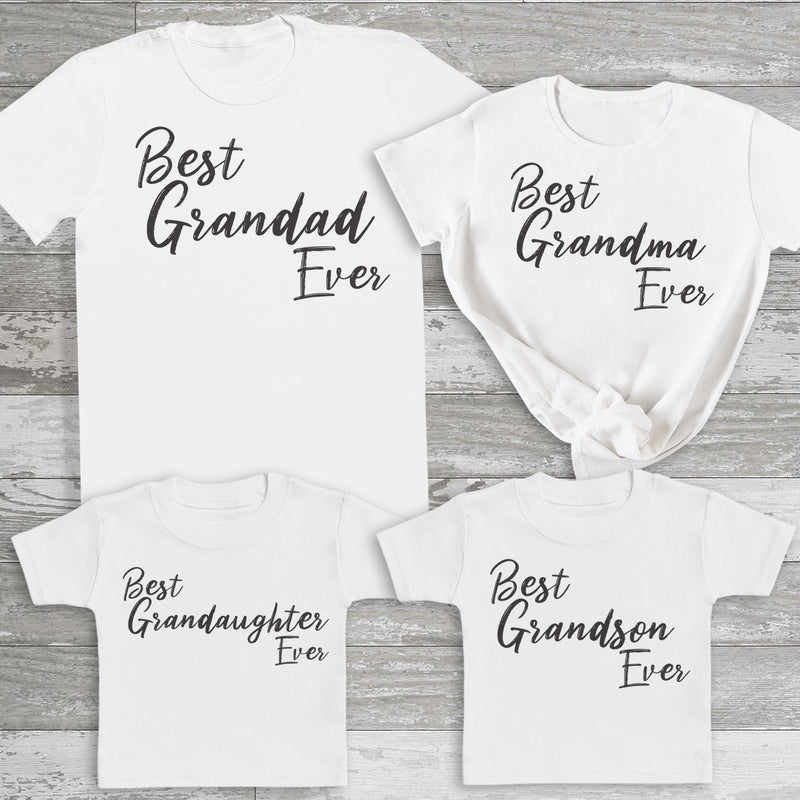 Best Grandkids & Grandparents Ever - Matching Grandparents Set - (Sold Separately)