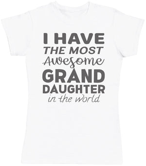 Most Awesome Grandma, Grandaughter - Matching Set - Baby / Kids T-Shirt & Mum T-Shirt (4343438508081)