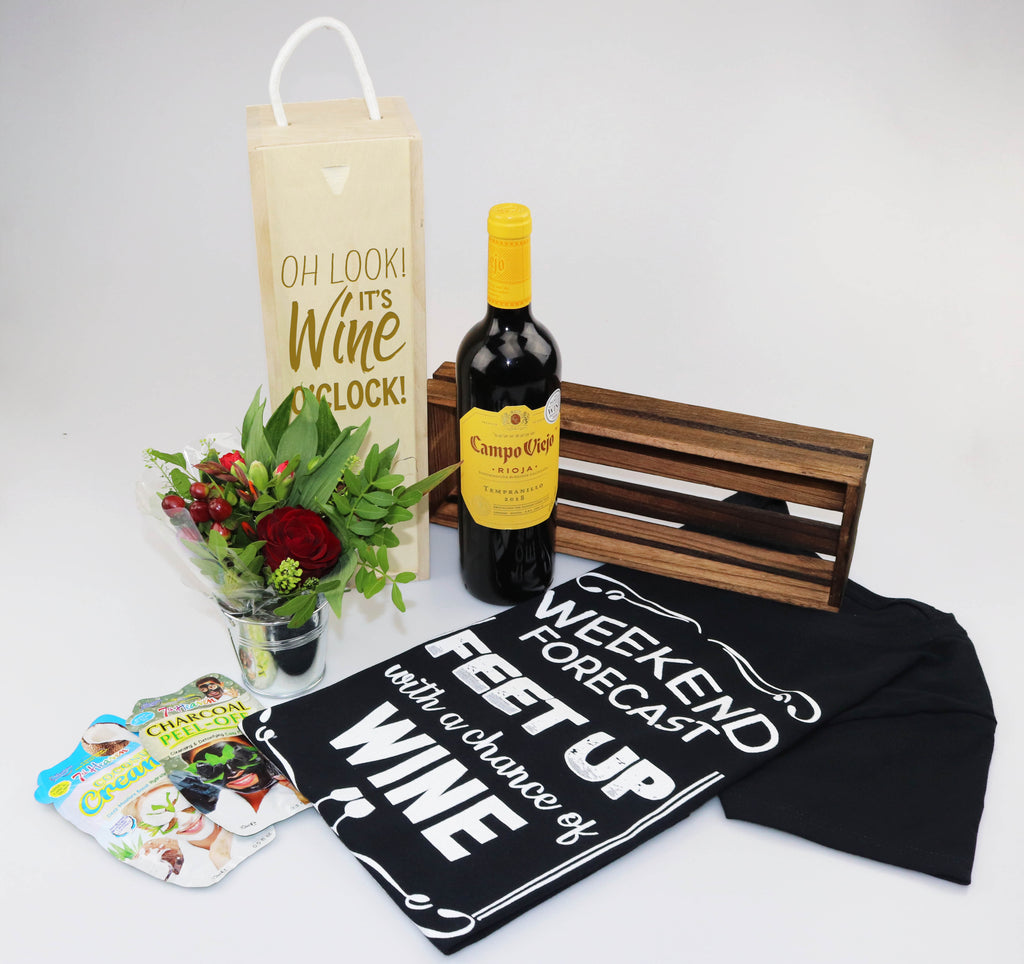 Weekend Forecast With a Chance of Wine - Birthday Hamper