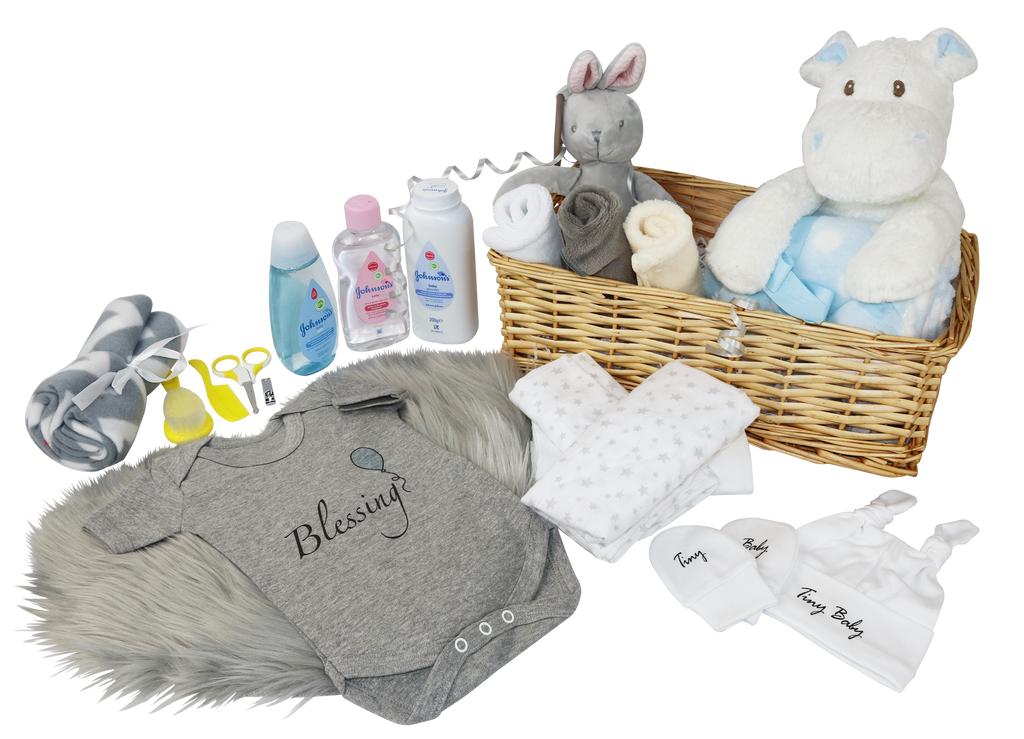 Beautiful New Baby Boy Hamper