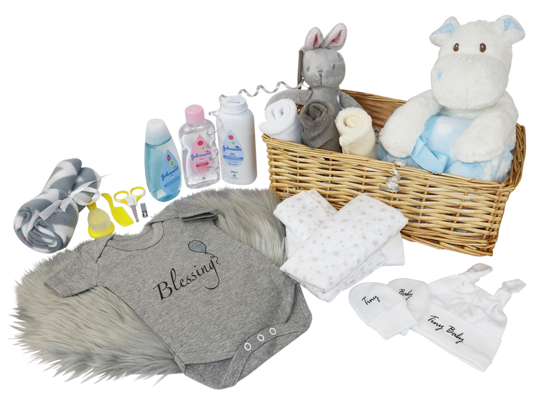 Beautiful New Baby Boy Hamper