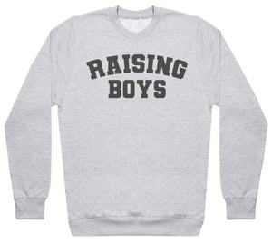 Raising Boys - Womens Sweater - Mum Sweater