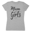 Mum Of Girls- Mums T-Shirt (4500700954673)