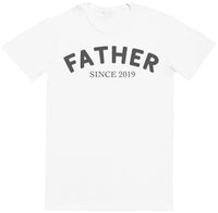 Personalised Father Since - Dads T-Shirt (4500261142577)