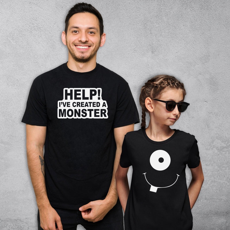 Help! I've Created A Monster - T-Shirt & Bodysuit / T-Shirt - (Sold Separately)