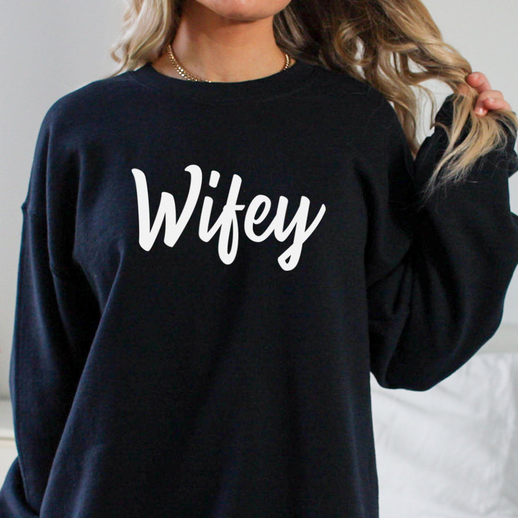Wifey - Womens Sweater - Mum Sweater - Wife Sweater