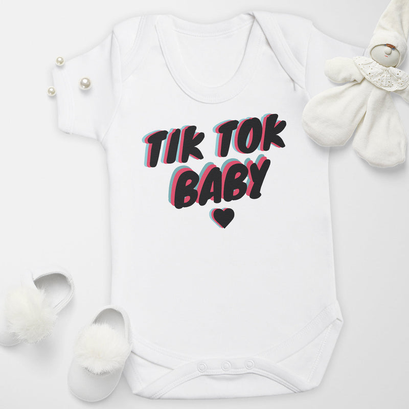 Tik Tok Baby - Baby Bodysuit / T-Shirt