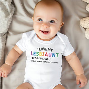 I Love My Lesbiaunt - Baby Bodysuit / T-Shirt