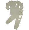 Ohio Personalised Initial & Name Lounge Suit / Tracksuit - 6 Colours - 0M-7yrs