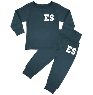 Florida Personalised Initials Lounge Suit / Tracksuit - 6 Colours - 0M-7yrs