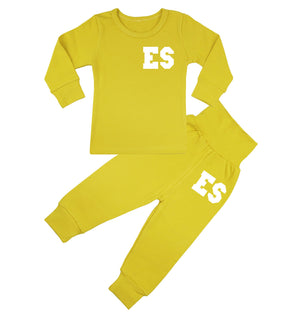 Florida Personalised Initials Lounge Suit / Tracksuit - 6 Colours - 0M-7yrs