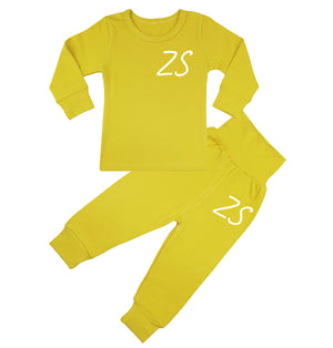 New York Personalised Initials Lounge Suit / Tracksuit - 6 Colours - 0M-7yrs