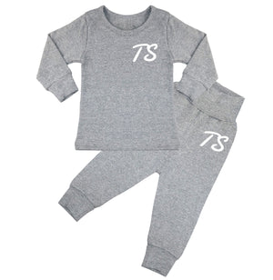 Montana Personalised Initials Lounge Suit / Tracksuit - 6 Colours - 0M-7yrs