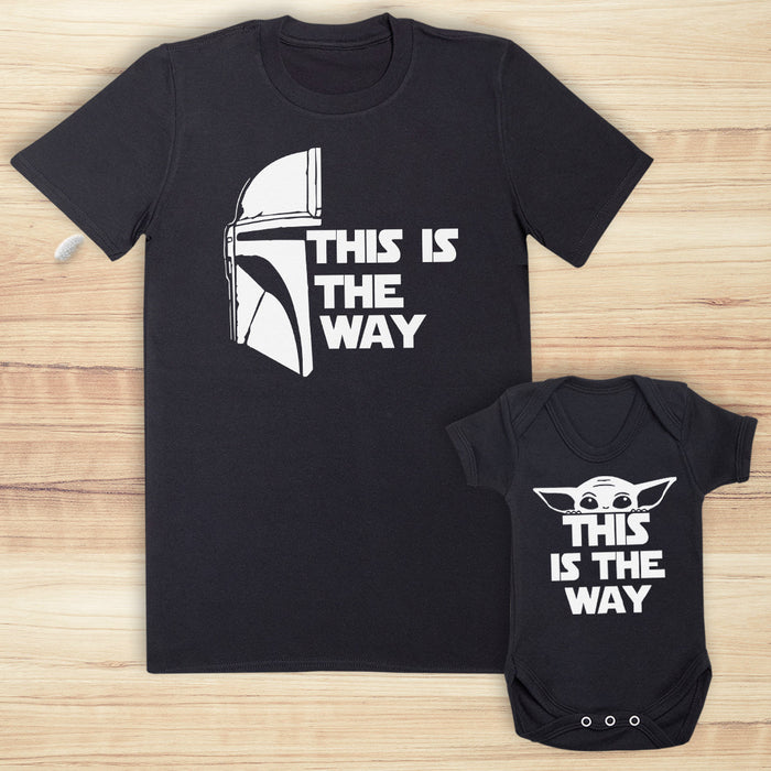 This Is The Way – Baby-/Kinder-T-Shirt &amp; Herren-T-Shirt – (separat erhältlich)