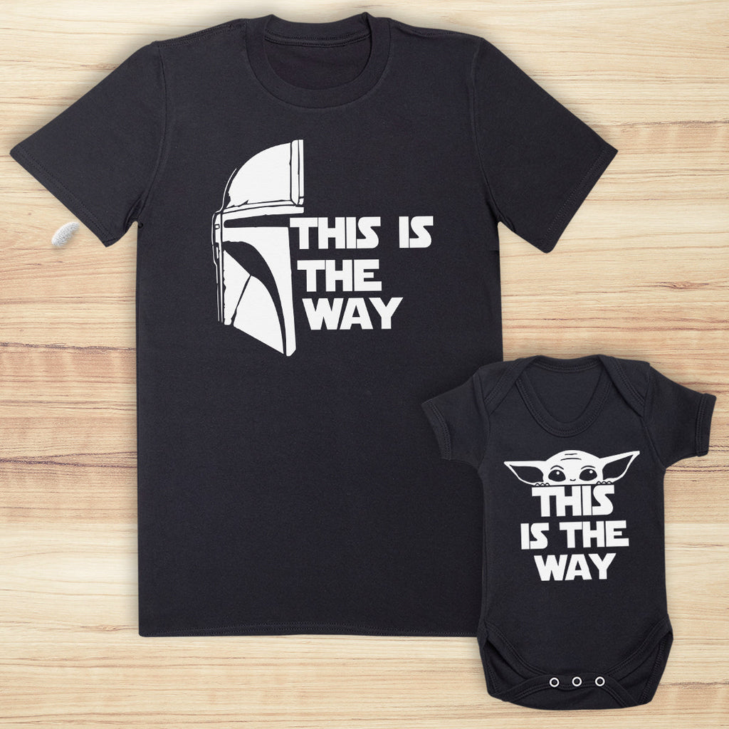 This Is The Way - Baby / Kids T-Shirt & Men's T-Shirt - (Sold Separately)