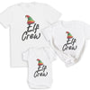 Elf Crew - Family Matching Christmas Tops - Adult, Kids & Baby - (Sold Separately)