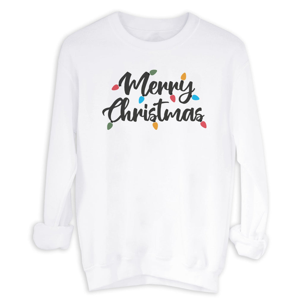 Merry Christmas Christmas Sweater - Christmas Jumper Sweatshirt - All Sizes
