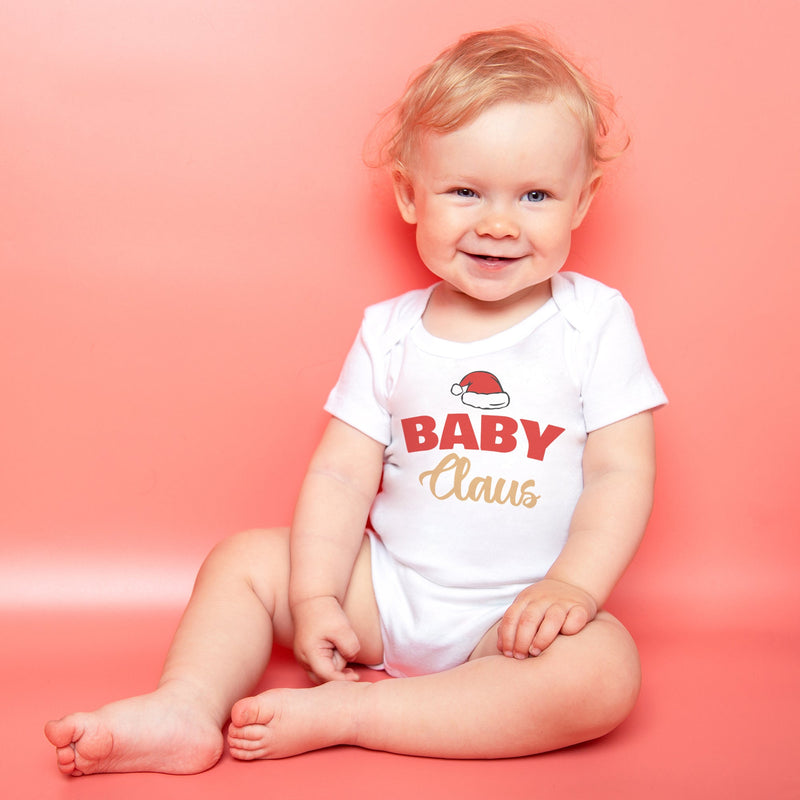 Baby Claus Santa Hat - Baby Bodysuit / Baby T-Shirt