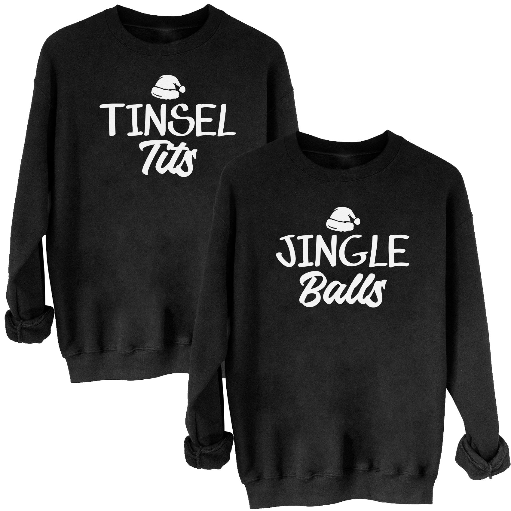 Tinsel Tits Jingle Balls Christmas Jumper Sweatshirt All