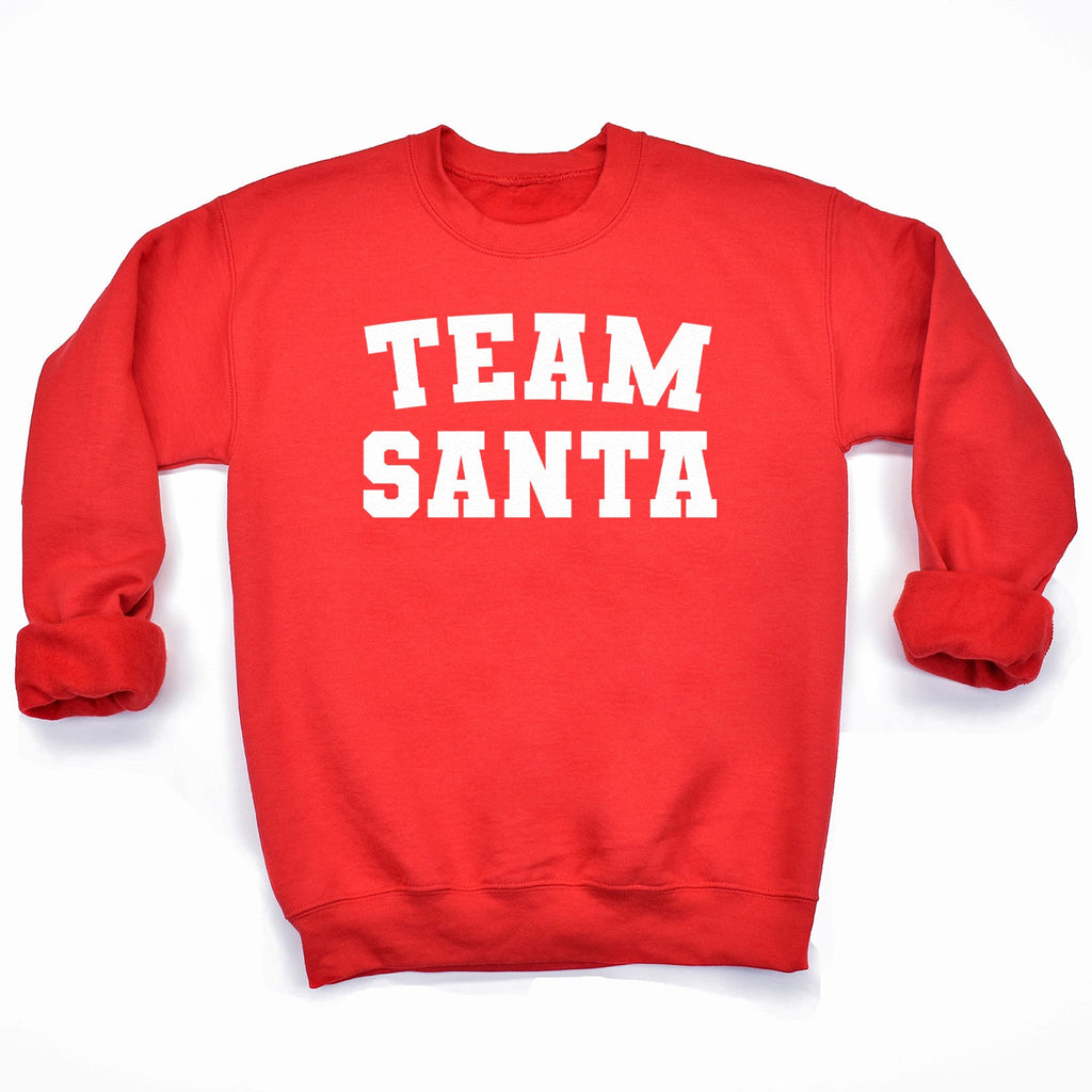 TEAM SANTA Christmas Sweater - Christmas Jumper Sweatshirt - All Sizes