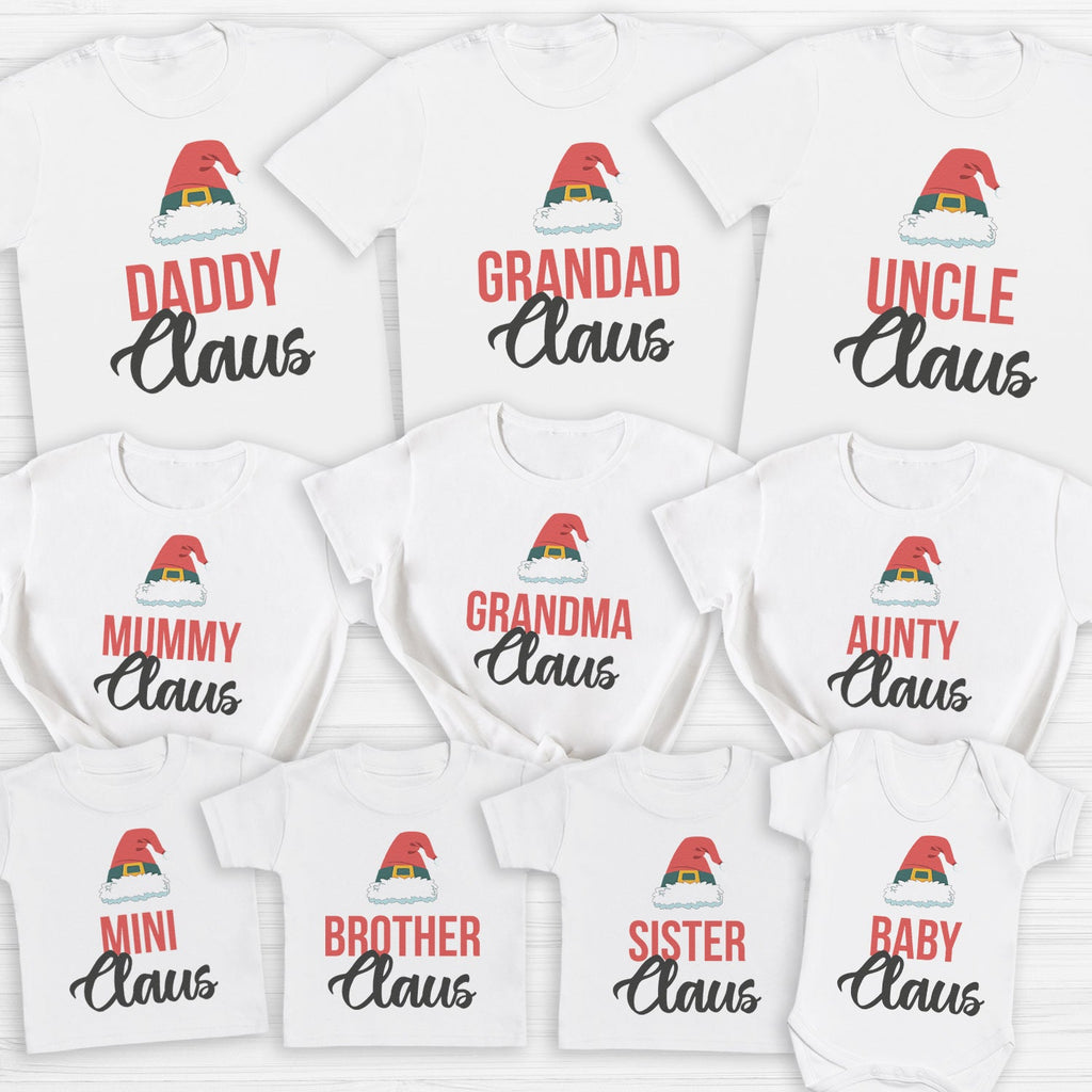 Full Family Clause - Family Matching Christmas Tops - Adult, Kids & Baby - (Sold Separately)