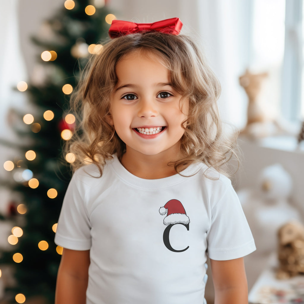 PERSONALISED Initial Santa Hat - Baby & Kids - All Styles & Sizes